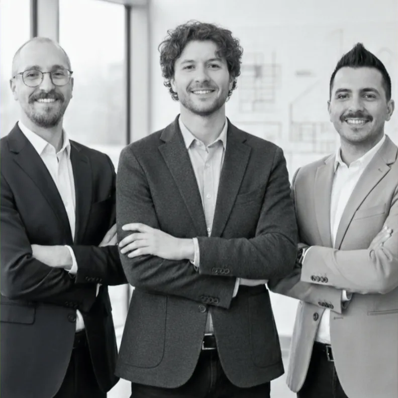Jean, Frank et Antonin de Plan-Urb